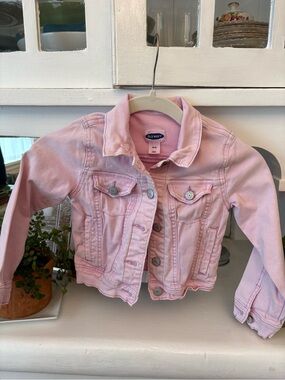 Old Navy Pink Kids' Denim Jacket